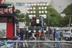 酒田祭り 山車組み立て