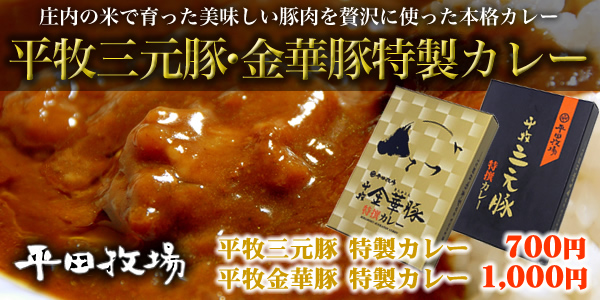 平牧三元豚 カレー