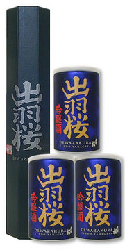 出羽桜 吟醸缶 180ml 3本セット