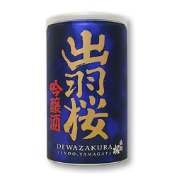 出羽桜(でわざくら) 吟醸缶 180ml