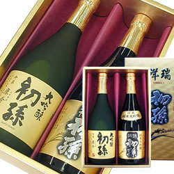 初孫 祥瑞 大吟醸 名入れ 2本セット 山形の地酒 日本酒専門店 木川屋