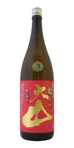 大山 特別純米 超辛口  全体画像