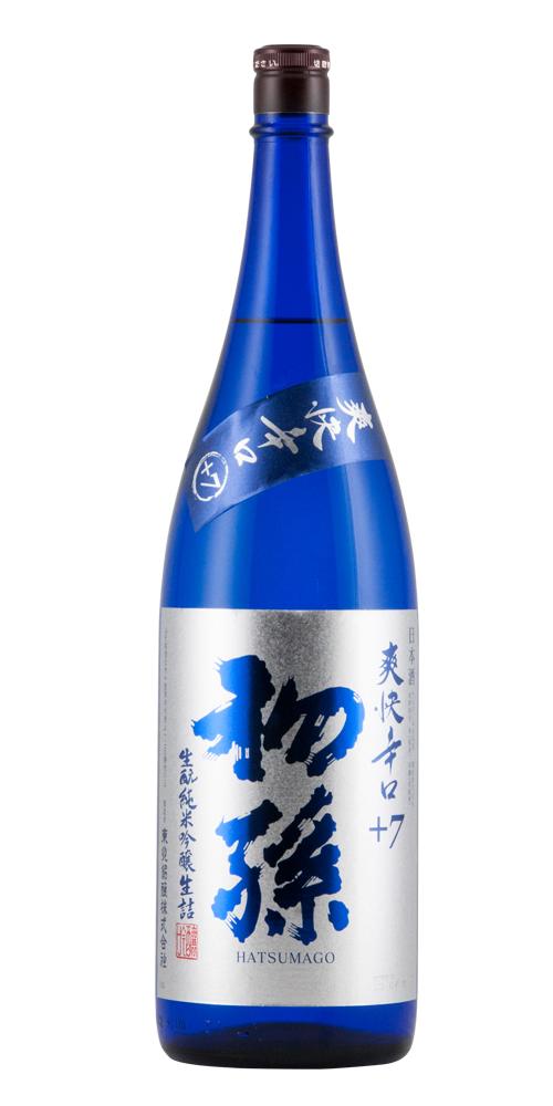 初孫 爽快辛口 生もと純米吟醸生詰 限定品 全体画像