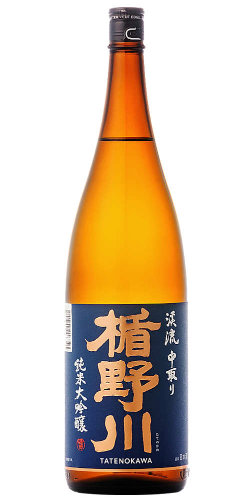 楯野川 純米大吟醸 渓流 中取り 限定品 全体画像