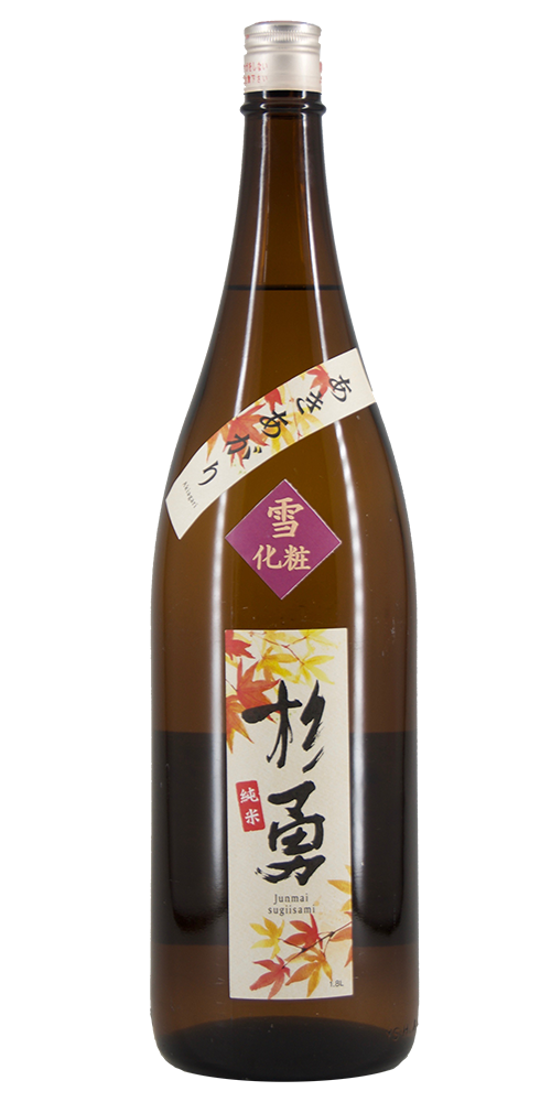 杉勇 純米 あきあがり 雪化粧 限定品 全体画像