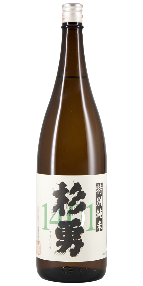 杉勇 特別純米 雪化粧 1401酵母仕込 限定品 全体画像