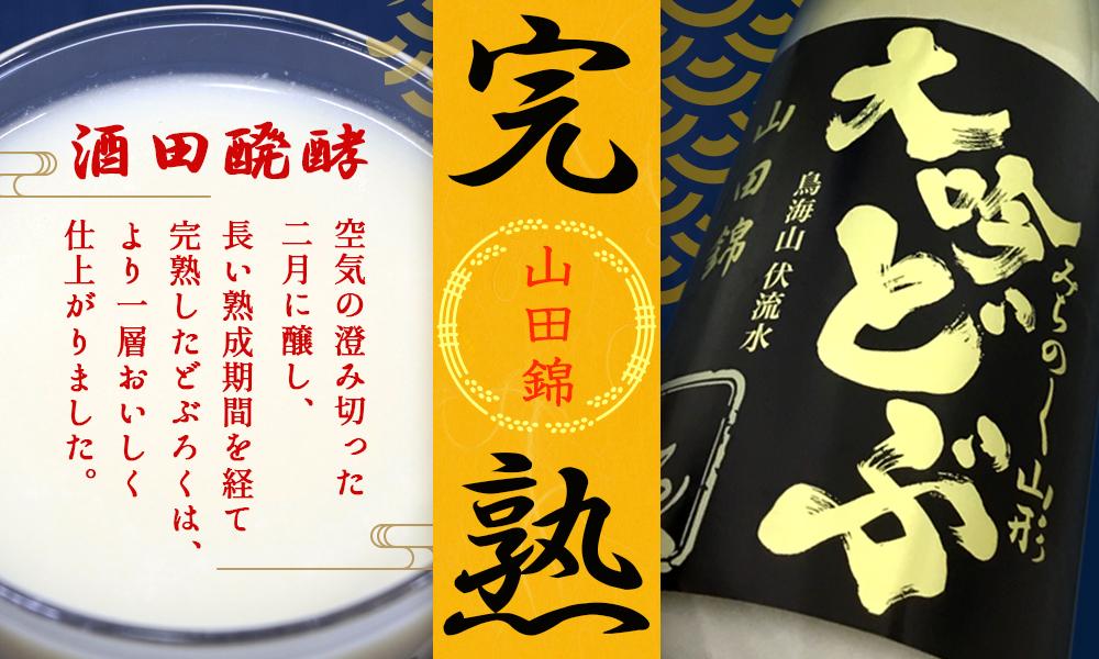 酒田醗酵 みちのく山形の大吟醸どぶろく 山田錦 熟成限定品 【山形の