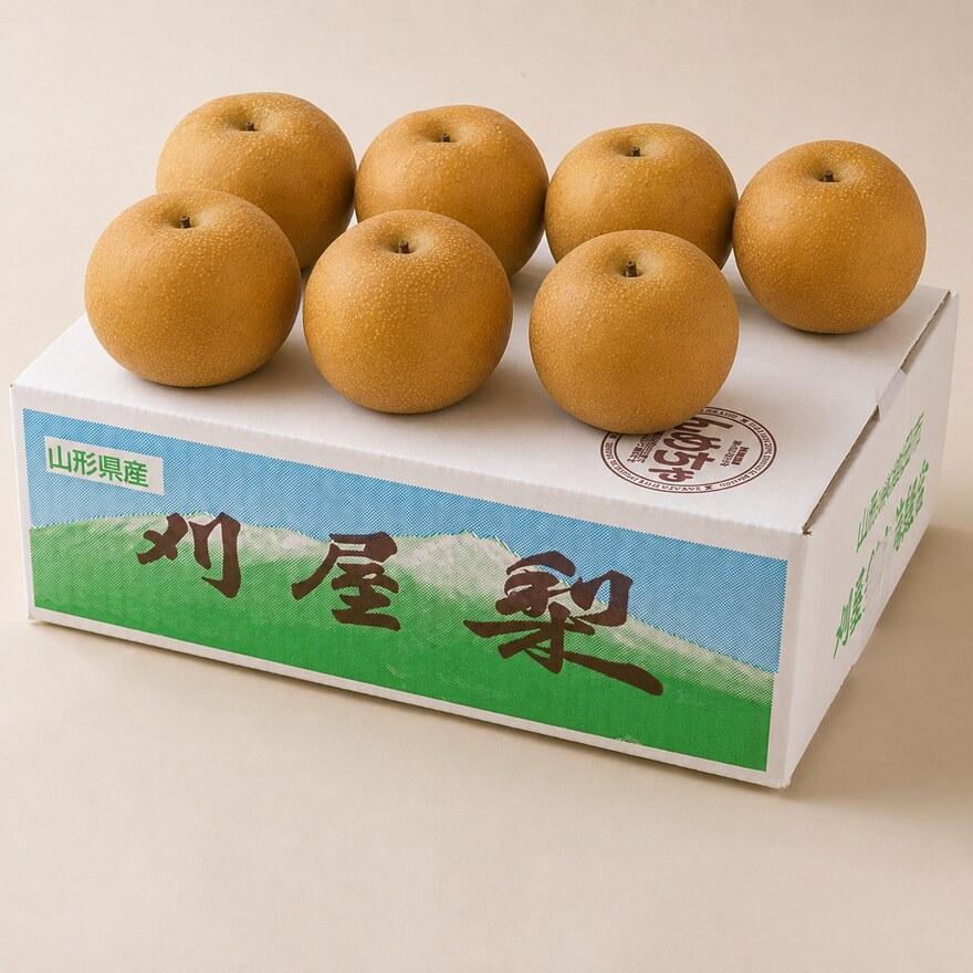 刈屋梨 幸水 約3kg・7玉の一例